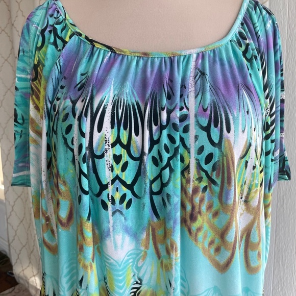 Candie’s Colorful Women's Top, Size M - Picture 1 of 5